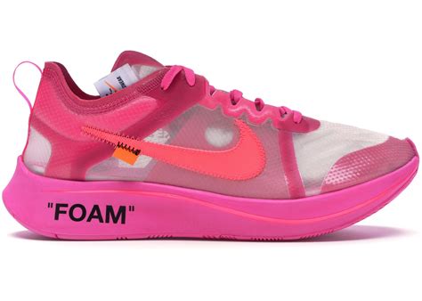 nike zoom fly off white pink real vs fake|nike aj4588 100.